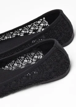 Ballerines à dentelle