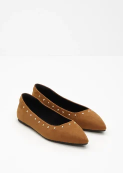 Ballerines à rivets