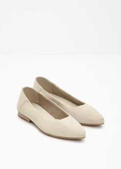 Ballerines en cuir