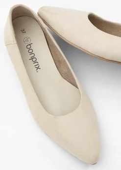 Ballerines en cuir
