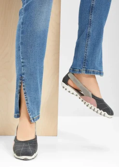 Ballerines en cuir