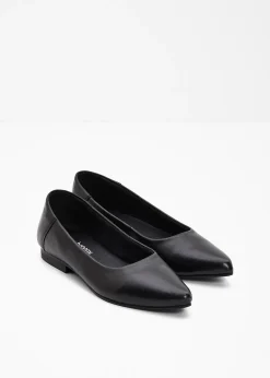 Ballerines en cuir