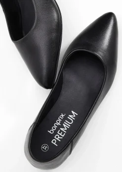 Ballerines en cuir