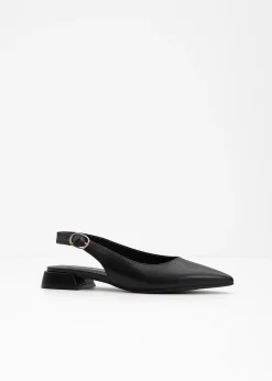 Ballerines slingback avec boucle