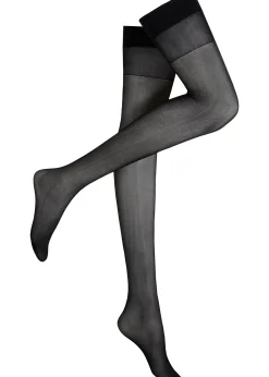 Bas porte-jarretelles 20 den satin sheer