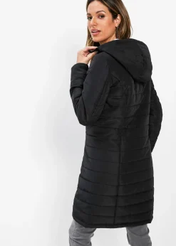 Beau manteau matelassé réversible