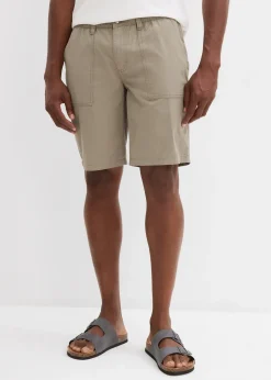 Bermuda à taille élastiquée, Regular