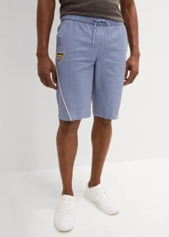 Bermuda ample à taille élastiquée
