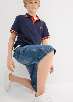 Bermuda ample en jean 100% coton