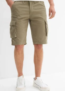 Bermuda cargo 100% coton, loose