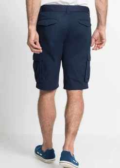Bermuda cargo 100% coton, loose