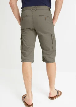 Bermuda cargo 100% coton, Regular