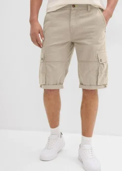 Bermuda cargo 100% coton, regular