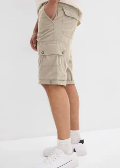 Bermuda cargo 100% coton, regular
