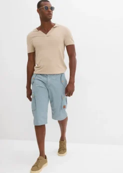 Bermuda cargo 100% coton, Regular
