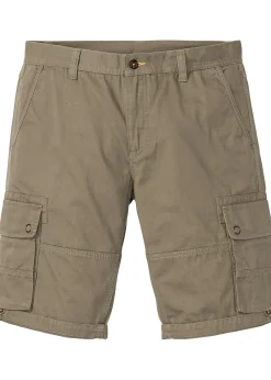Bermuda cargo 100% coton, regular