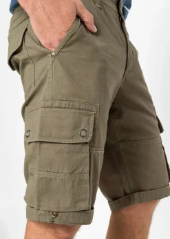 Bermuda cargo 100% coton, regular