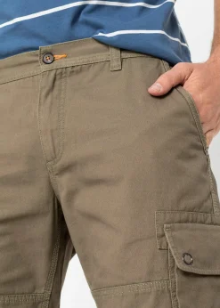 Bermuda cargo 100% coton, regular