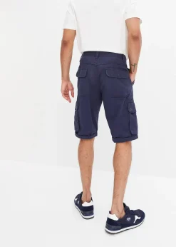 Bermuda cargo 100% coton, regular