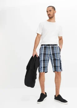 Bermuda cargo à taille élastiquée, Regular