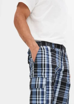 Bermuda cargo à taille élastiquée, Regular