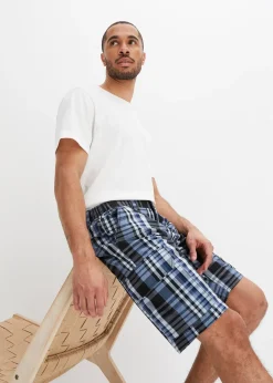 Bermuda cargo à taille élastiquée, Regular