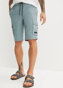 Bermuda cargo à taille élastiquée, Regular