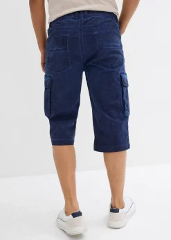 Bermuda cargo long extensible coupe confort, regular