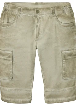 Bermuda cargo long extensible coupe confort, regular