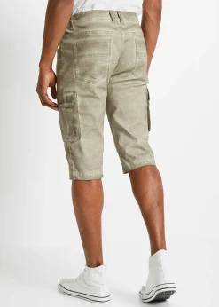 Bermuda cargo long extensible coupe confort, regular
