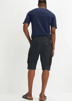 Bermuda cargo loose 100% coton