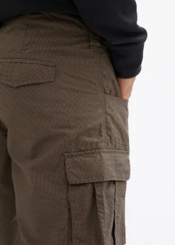 Bermuda cargo loose 100% coton