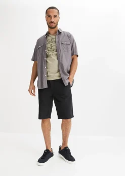 Bermuda chino 100% coton, regular