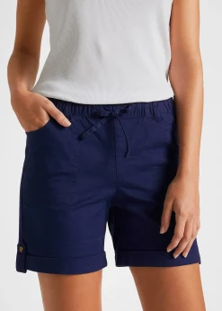Bermuda coton avec taille élastiquée