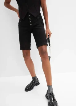 Bermuda en coton extensible