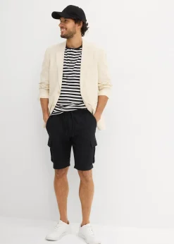 Bermuda en gaze de coton, regular