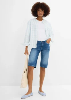 Bermuda en jean confort stretch