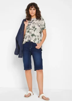 Bermuda en jean confort stretch