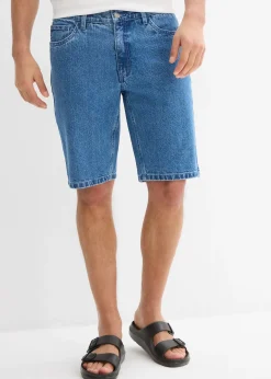 Bermuda en jean extensible, loose