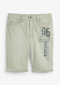 Bermuda en jean extensible, Regular