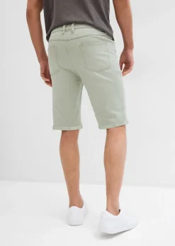 Bermuda en jean extensible, Regular