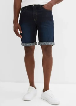 Bermuda en jean extensible, Regular