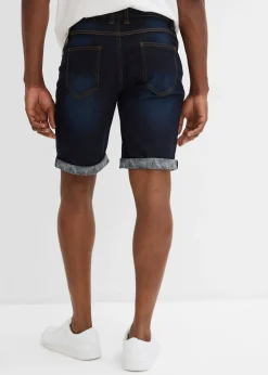 Bermuda en jean extensible, Regular