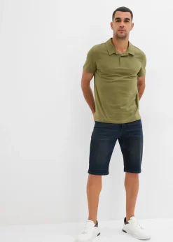 Bermuda en jean extensible, slim