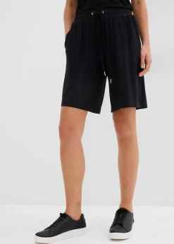 Bermuda en jersey de viscose fluide