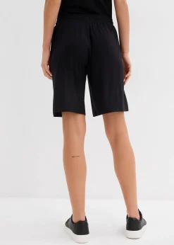 Bermuda en jersey de viscose fluide