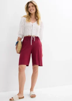 Bermuda en jersey viscose