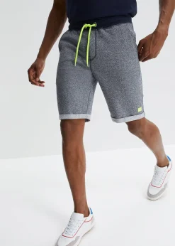 Bermuda en sweat effet jean