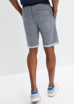Bermuda en sweat effet jean