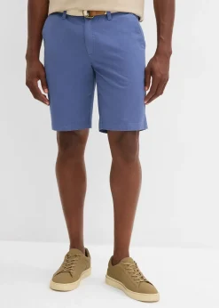 Bermuda extensible avec ceinture, Regular